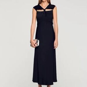 Maje Black Maxi Dress